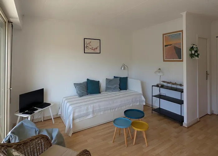 - Lumineux Avec Balcon Et Wifi, Proche - Fr-1-420-97 * Arcachon